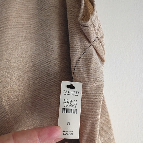 Talbots Gold Tank Top - Picture 3 of 5